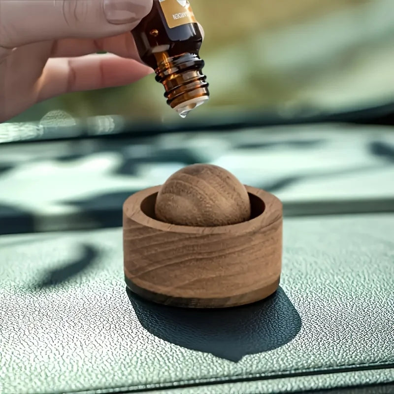 Diffusore di oli essenziali in legno per auto e casa – Mini decorativo
