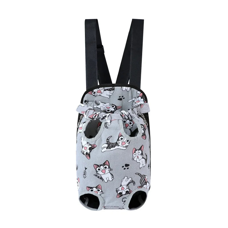 Zaino Esterno per Cani Camuffamento Traspirante, Carrier Viaggio Piccola Taglia
