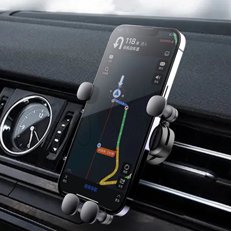 Supporto per cellulare da auto a gravità, ventosa universale 4,7‑7 pollici