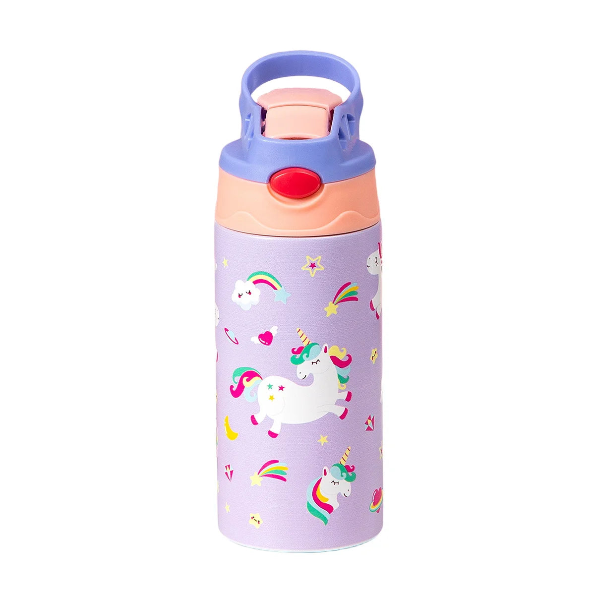 Thermos Tazza da 350ml con Design Cartoons – Acciaio Inox Isolata per Bambini