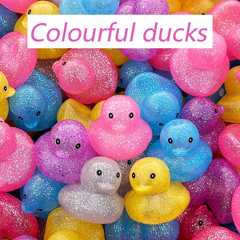 Papere di gomma colorate – set da 1‑100 pezzi per feste, piscina e compleanni
