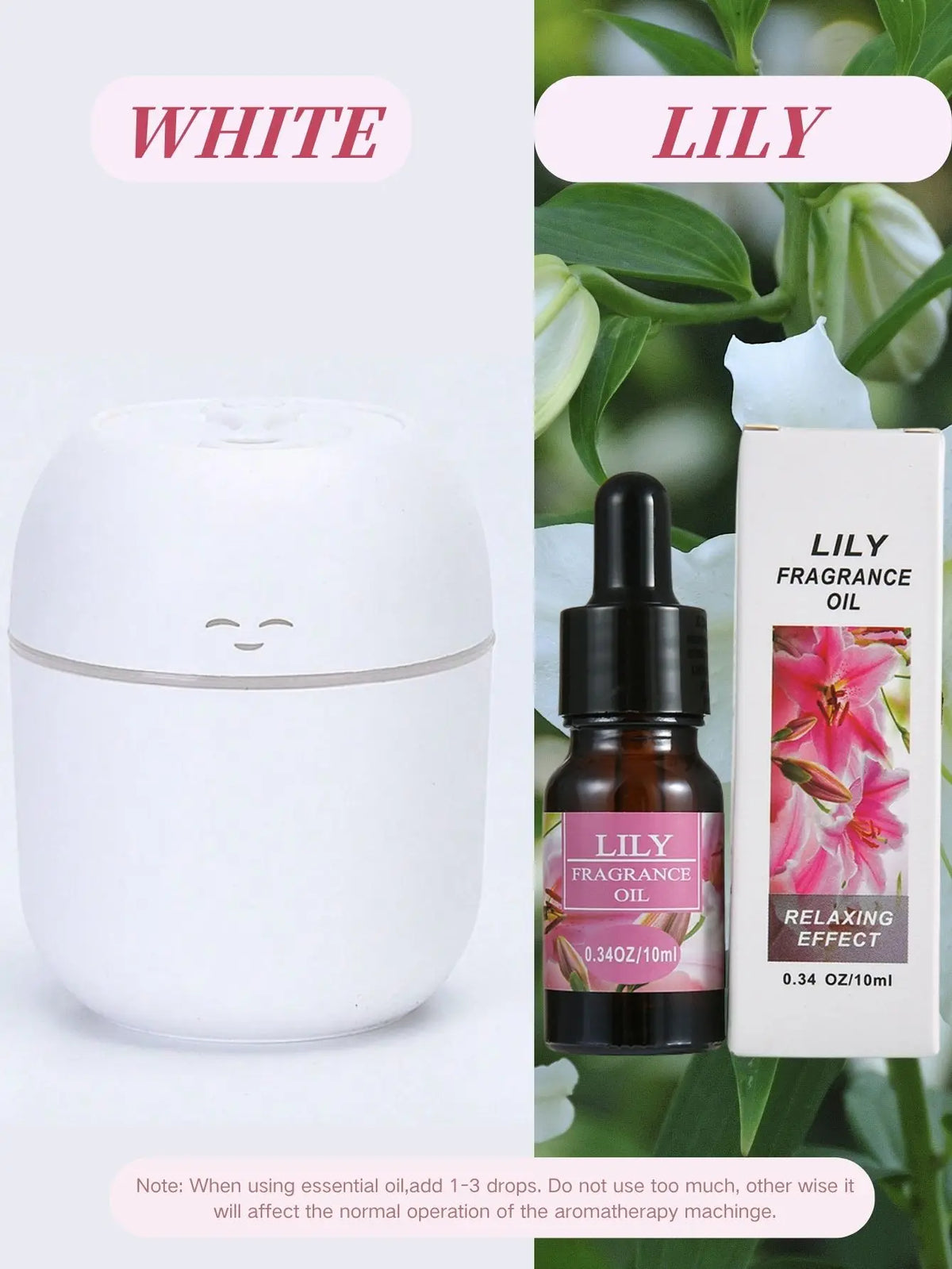 Diffusore USB Mini Aroma da 220 ml con Luce LED e Spegnimento Automatico