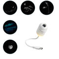 Proiettore Cielo Stellato USB Portatile — Atmosfera Galaxy per Party e Relax