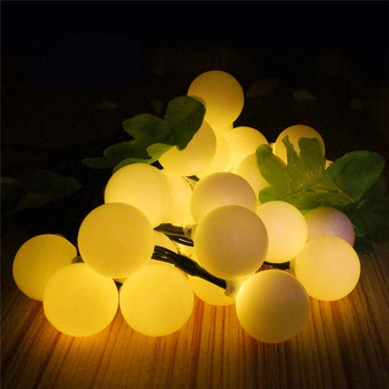 100LED Solar String Flowers Fairy Lights 10m 20m Waterproof Outdoor Solar String Lights Decorated Garden Christmas Holiday Light