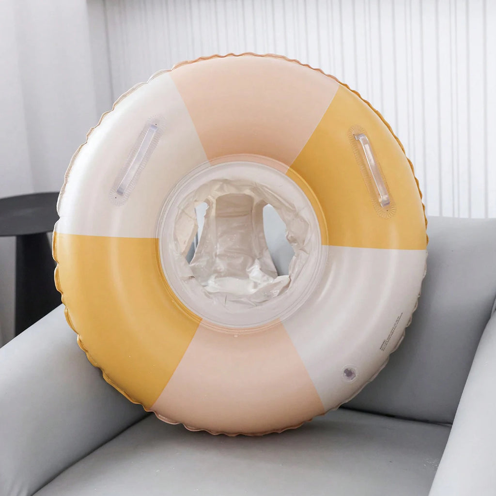 Anello gonfiabile in PVC con maniglie – relax estivo in piscina