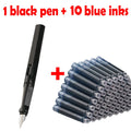 Set de 11 stylos-plumes 0,38 mm avec encre rechargeable – écriture…