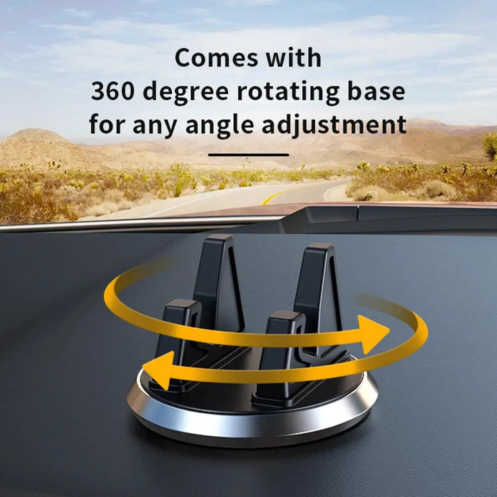 Supporto cellulare auto 360° con base antiscivolo per iPhone, Samsung, Xiaomi