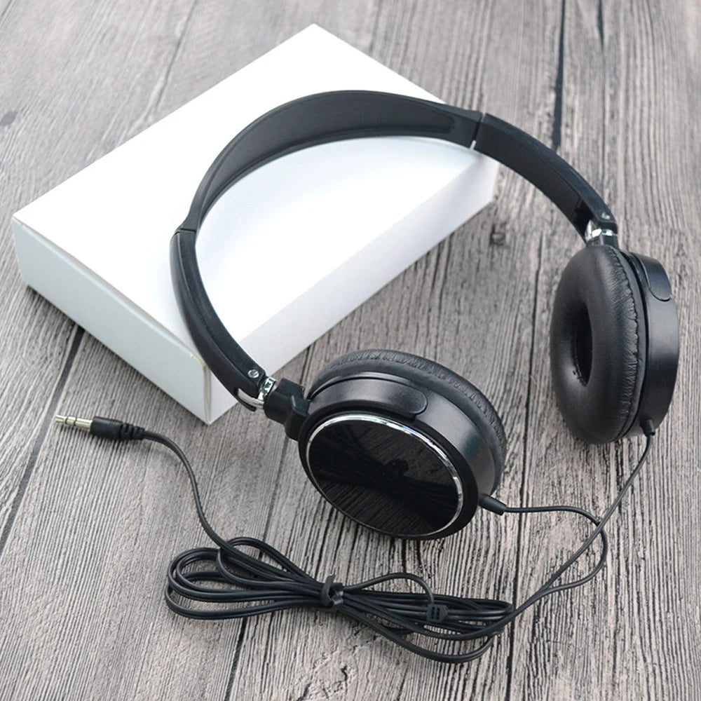 Cuffie cablate 3.5 mm pieghevoli con cancellazione rumore – audio stereo per…