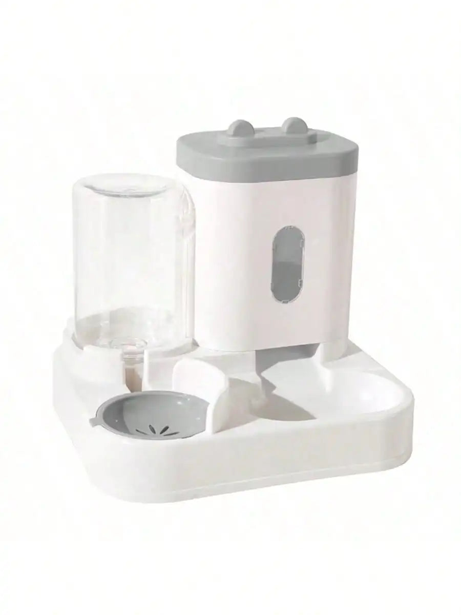 Distributore Automatico Acqua e Cibo per Gatti Gravity-Fed 1-Peck