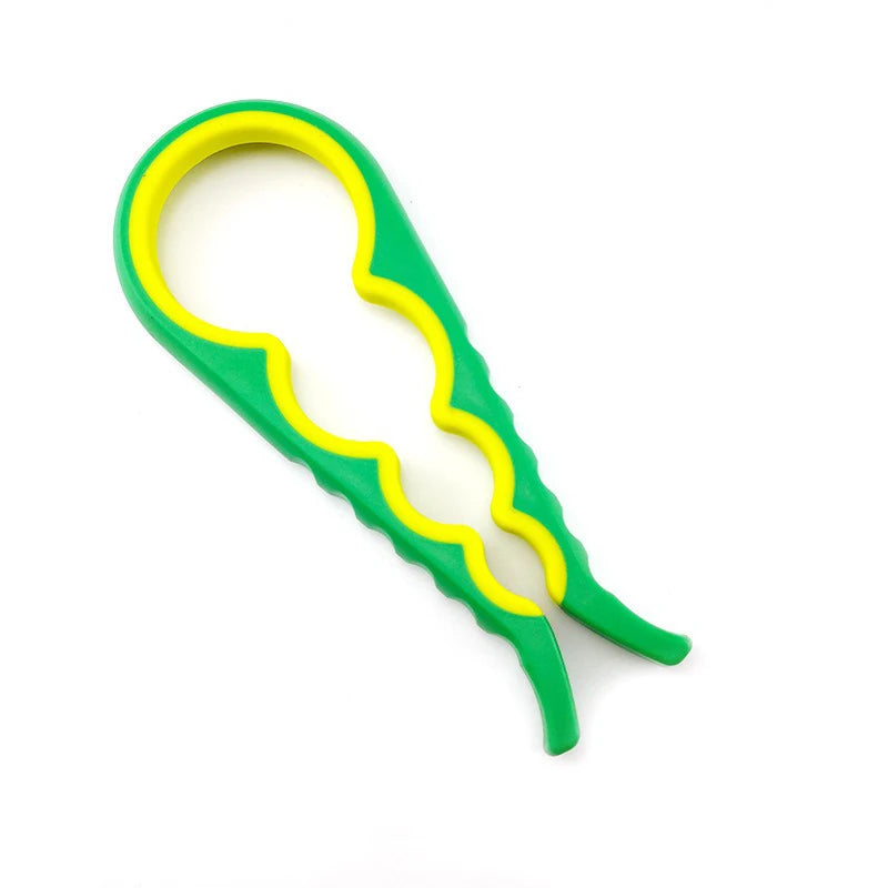Apribottiglie e Apriscatole Universale 4 in 1 – Anti‑scivolo ed Ergonomico