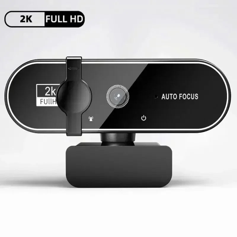 Webcam 4K Full HD con Autofocus e Microfono Integrato – USB 2.0