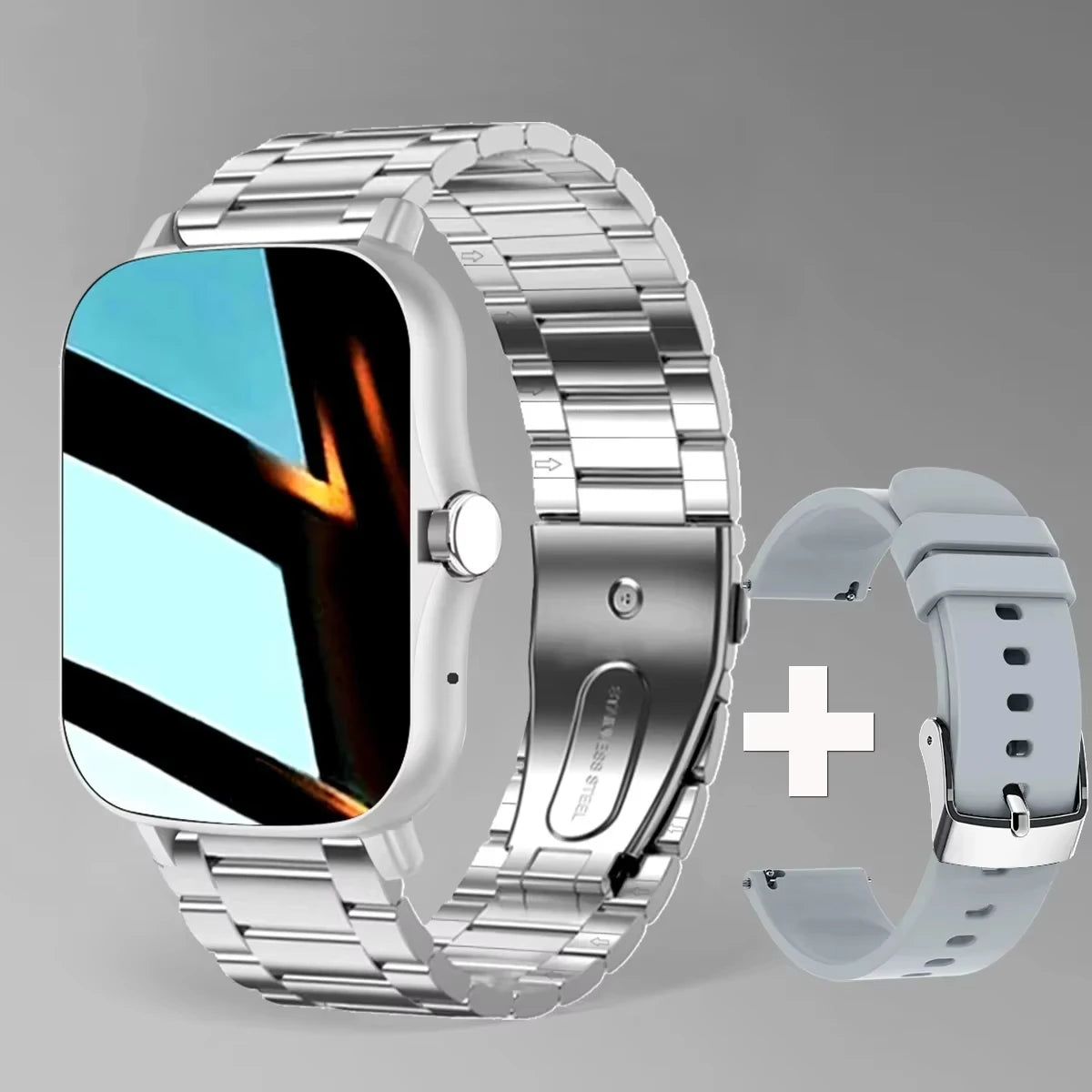Smartwatch 2025 con touch full, chiamate Bluetooth e monitor fitness