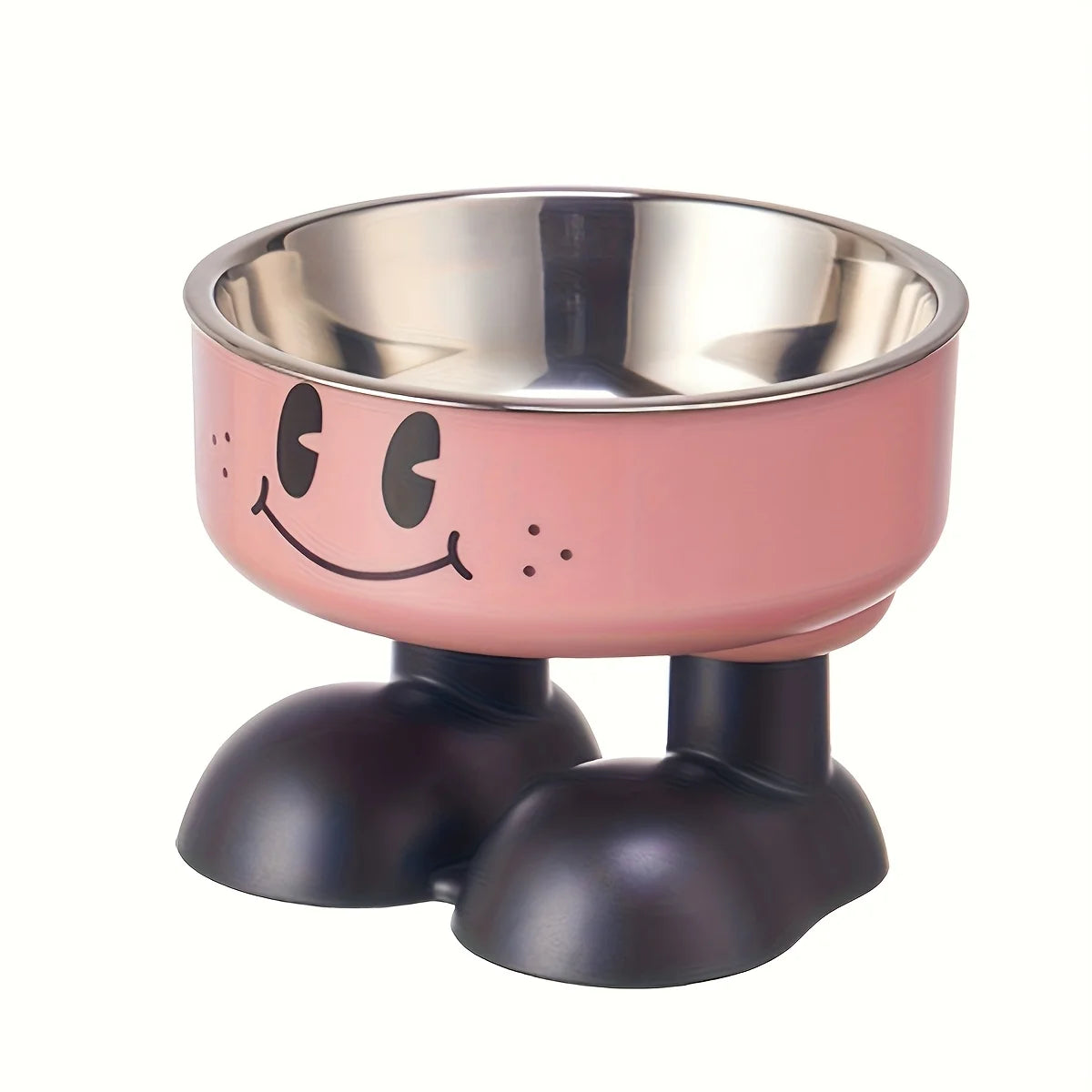 Ciotola rialzata in acciaio inox per cani e gatti – anti‑sgarro, 500 g