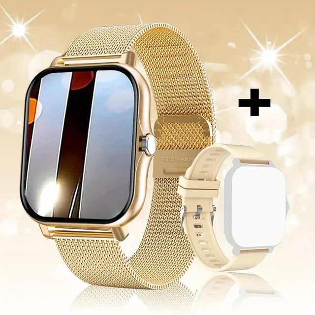 1.83'' Sport Smartwatch with fitness clock, health monitor, waterproof design, and wireless calling – compatible with iOS and Android, for men and women (2026)