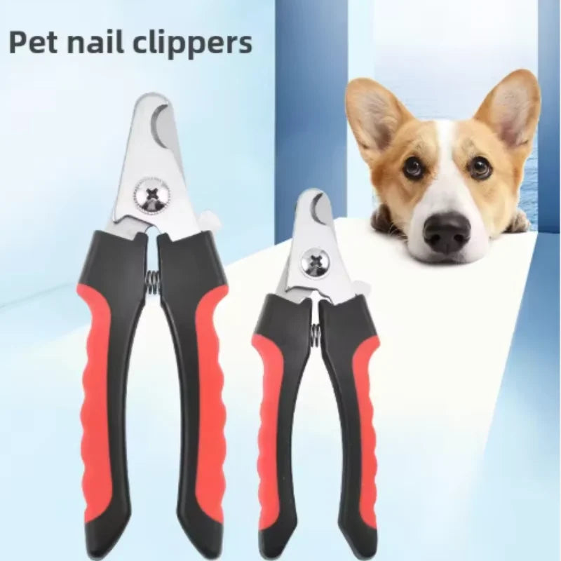 Forbici tagliaunghie professionali in acciaio inox per cani e gatti