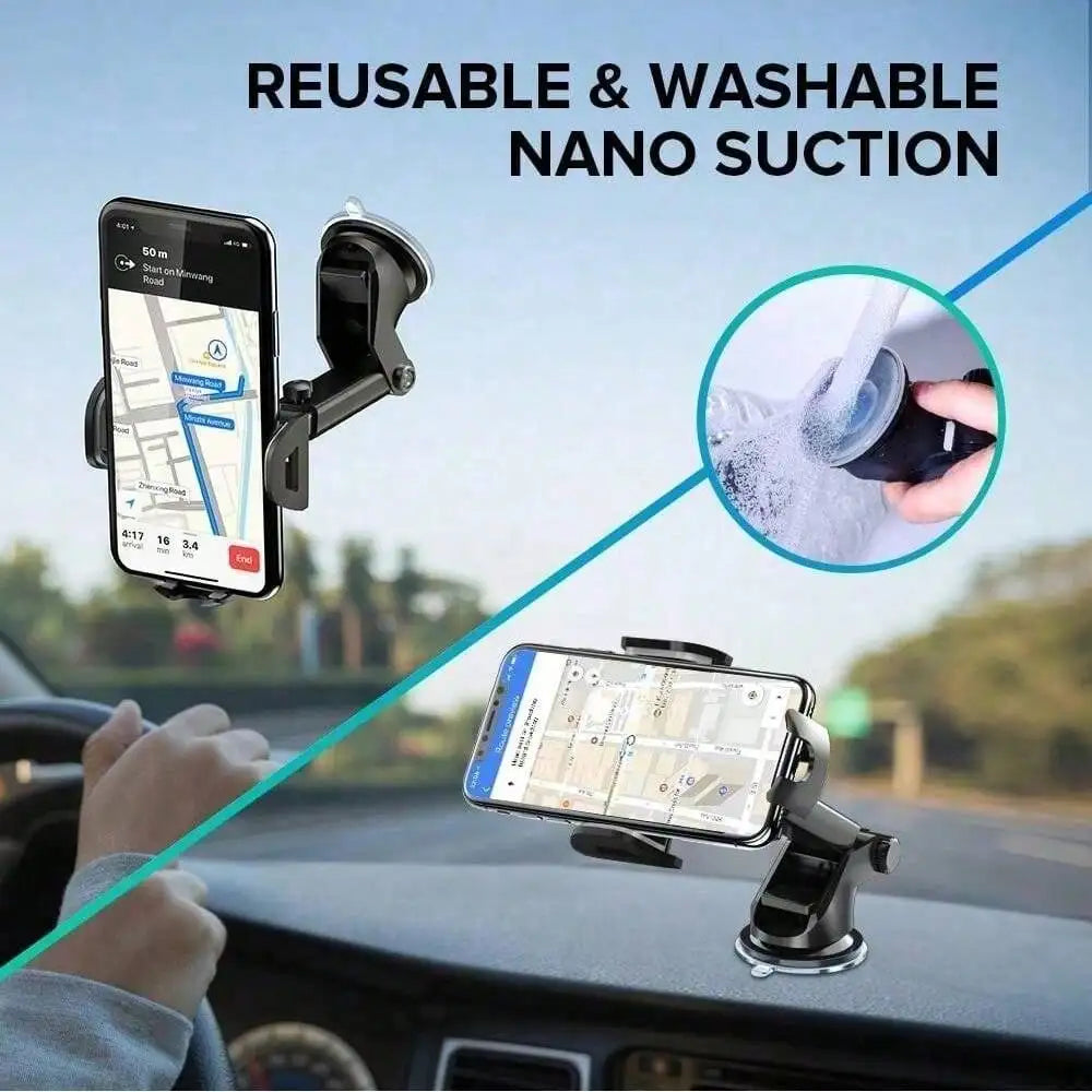 1pc Car Dashboard Navigation Bracket New Desktop Suction Cup Mobile Phone Support Bracket Car Air Outlet Mobile Phone Bracket