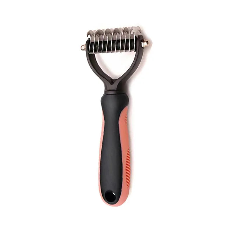 Spazzola Professionale Antipelliccia per Cani — Sfoltisce Sottopelo e Nodi