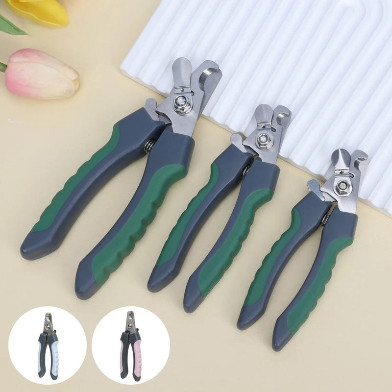 Tagliaunghie Professionale in Acciaio Inox per Cani, Gatti e Conigli