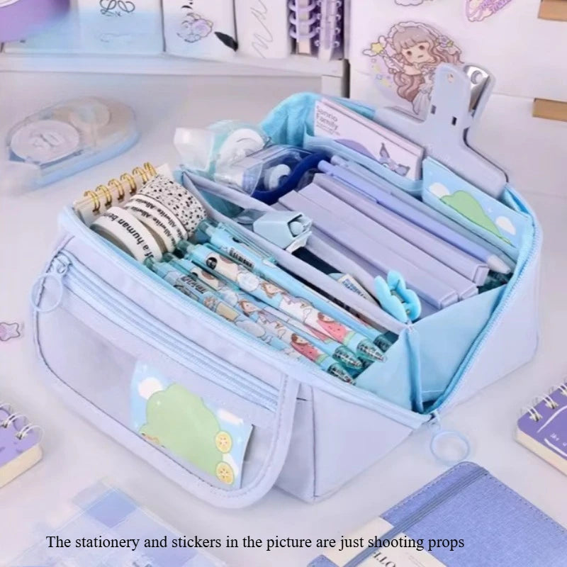 Extension Porte-stylo Organisateur Multicompartiment pour l'École et le Bureau