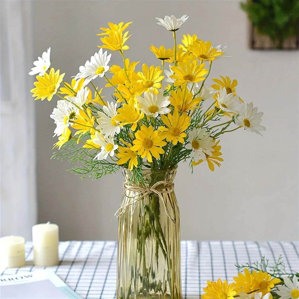 Bouquet di margherite artificiali 50 cm – 1/2/3 pezzi per decorazioni casa e…