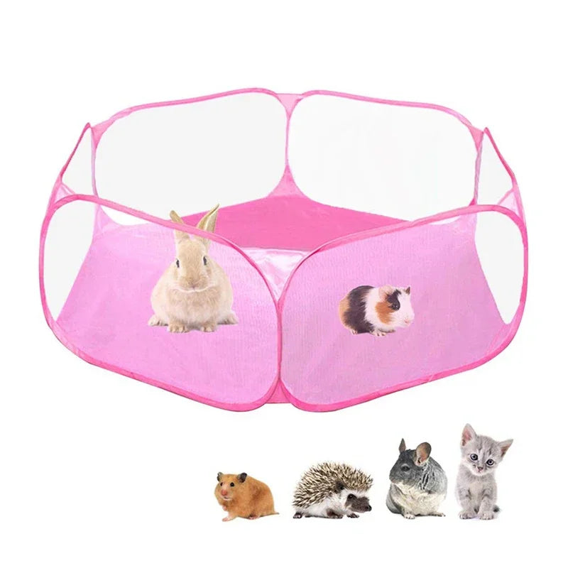 Gabbia Trasparente Portatile per Animali Domestici - Recinto Pieghevole per…