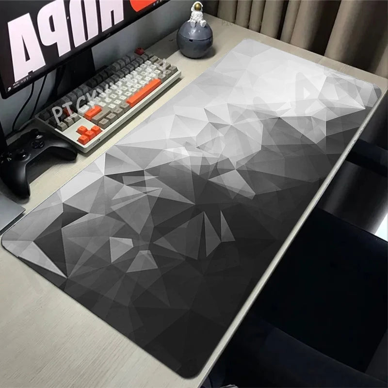 Tappetino per Mouse XXL da Scrivania Design Geometrico Minimal