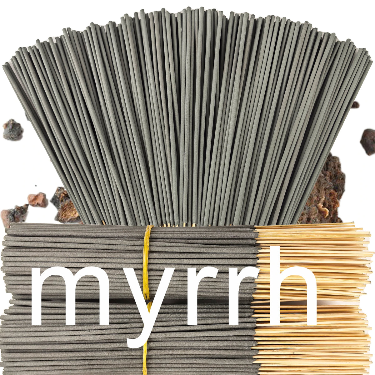 Bastoncini Incenso Myrrh Artigianali - Purifica Aria, Lunga Durata,…