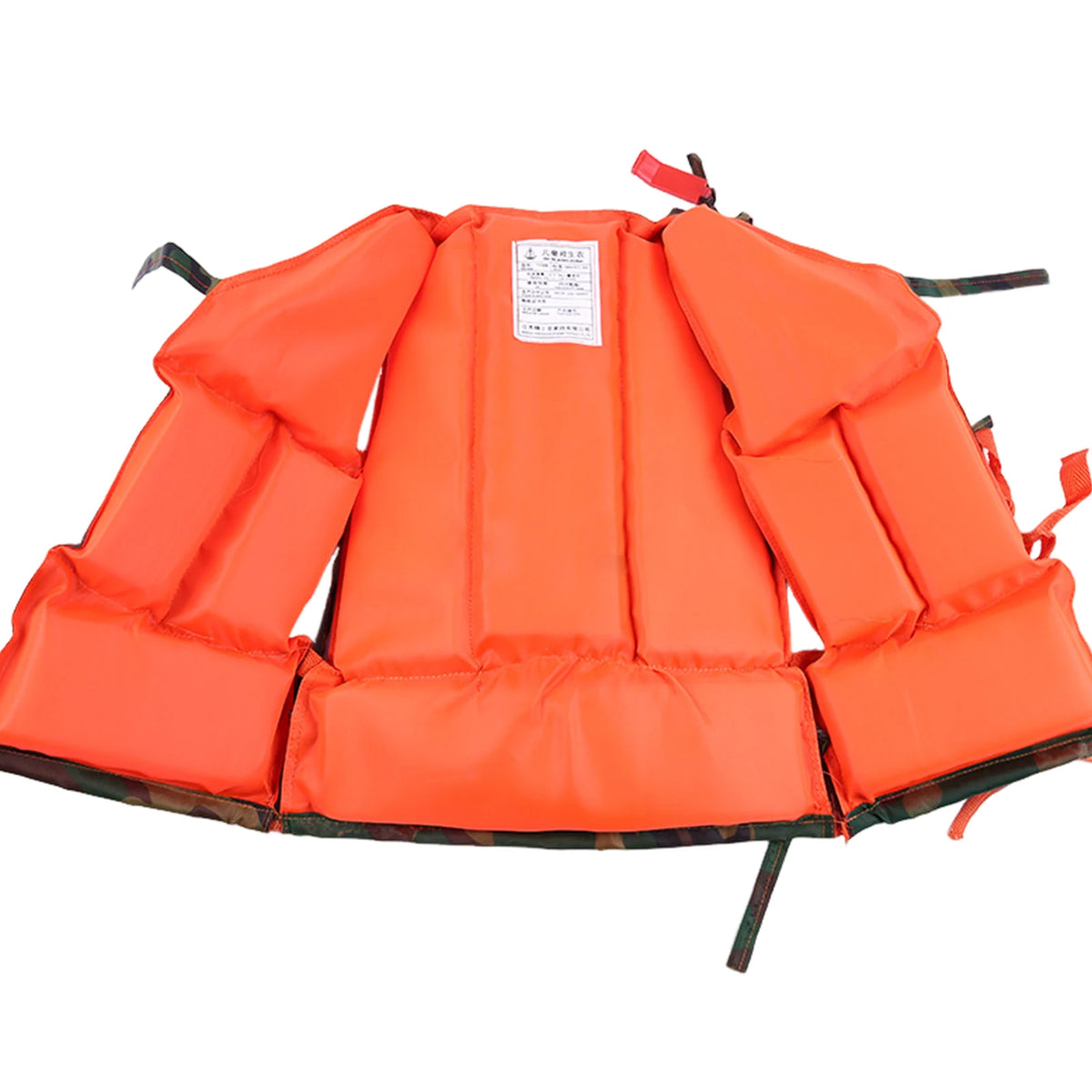 Oxford Fabric Safety Life Vest Seawater Erosion Resistance Water Buoyancy Jacket Water Sports Survival Vest for Skiing Driving