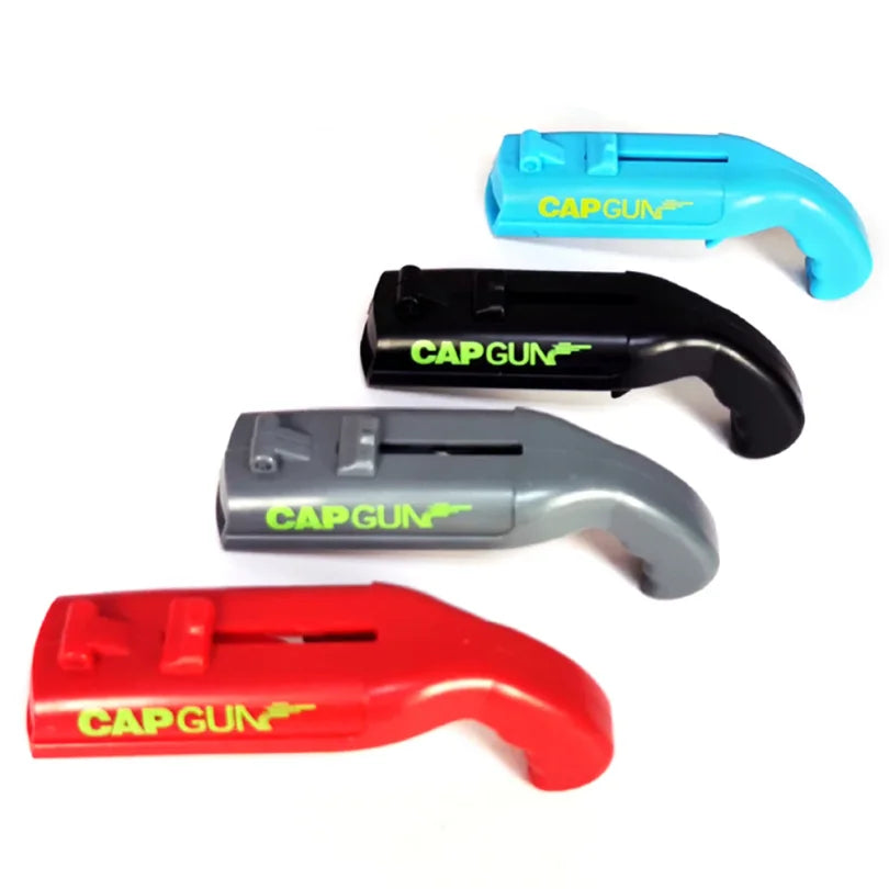 Apribottiglie pistola con lanciatore tappi – portatile e divertente