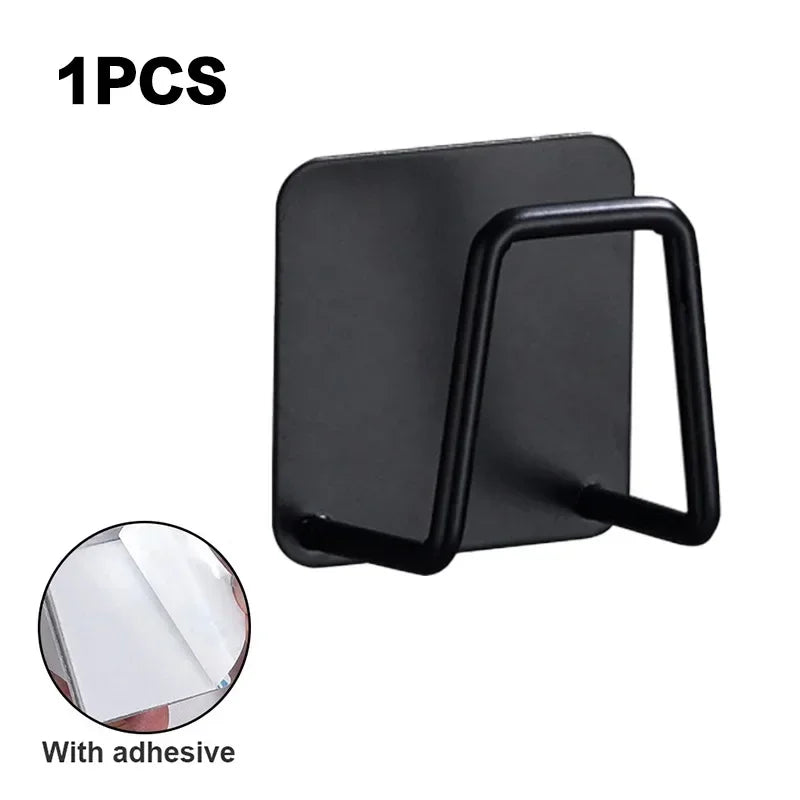 Porta spugne cucina in acciaio inox, supporto auto‑adesivo per lavello – 1/5