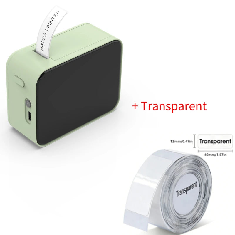 Stampante termica portatile Mini P15 Bluetooth per etichette 15 mm