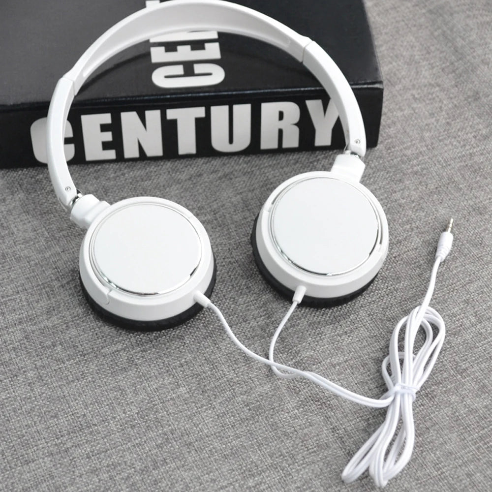 Cuffie cablate 3.5 mm pieghevoli con cancellazione rumore – audio stereo per…