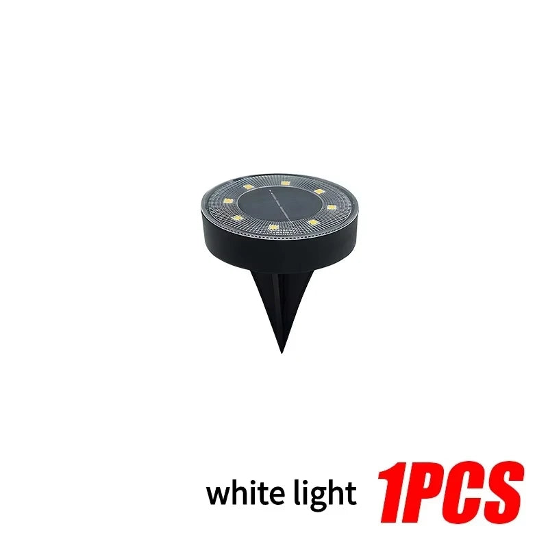 Lampada Solare da Giardino a LED IP68 – Luce da Camminamento e Patio