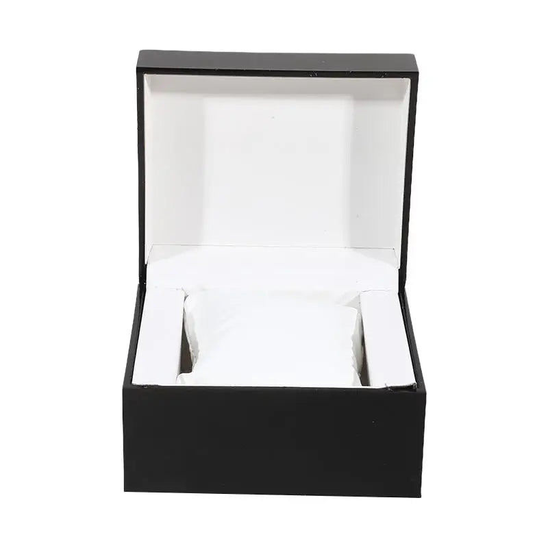 Luxury Wooden Watch Box with Display Pillow Jewelry Bracelet Case for Men Women Collector Storage Glass Top Gift Case
