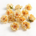 5/10pcs Rose Artificial Flowers Silk Fake Flower for Home Room Decor Wedding Decoration DIY Gift Wreath Candy Box Cake Ornament