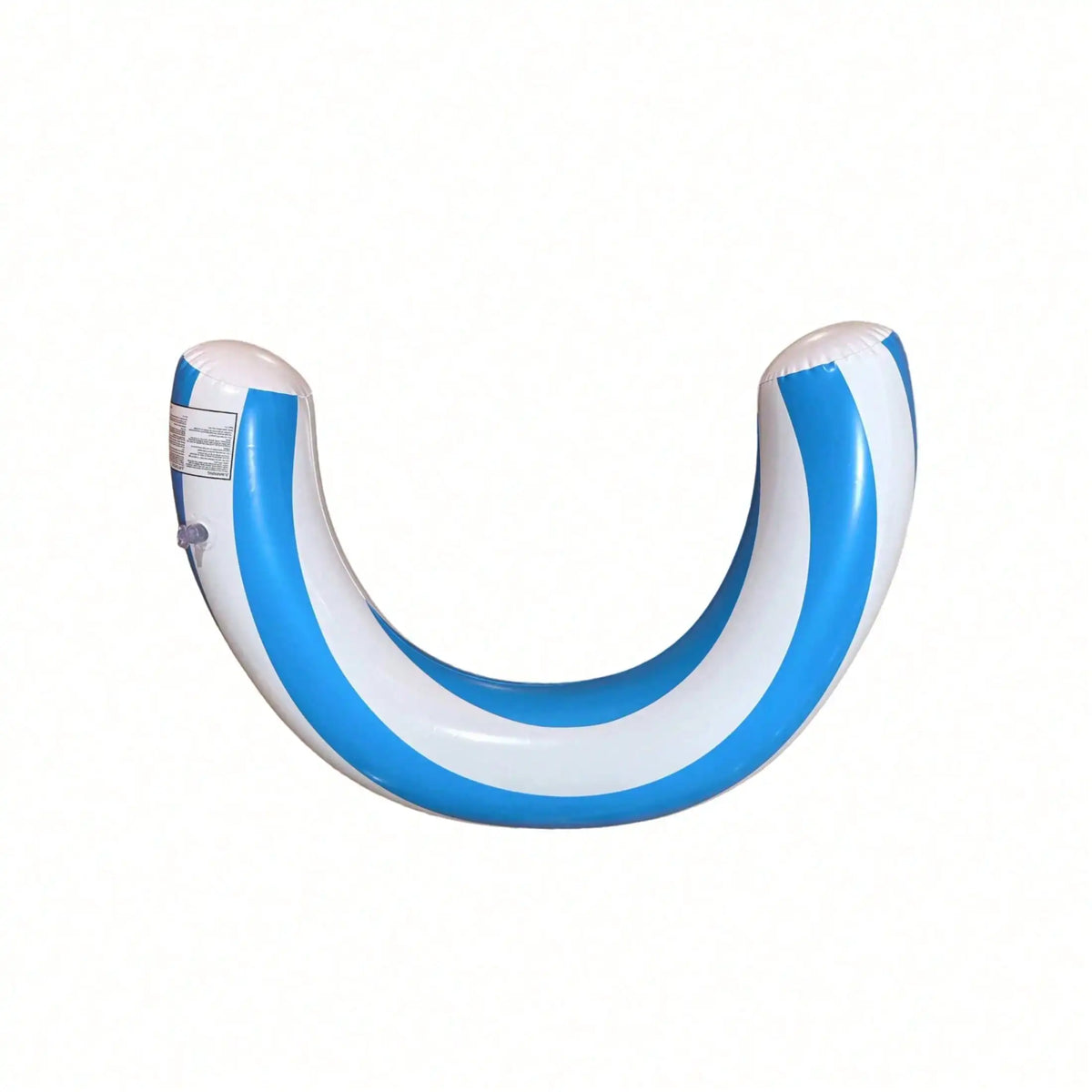 Ciambella gonfiabile a forma a U a strisce per nuoto, design ad arco in PVC…
