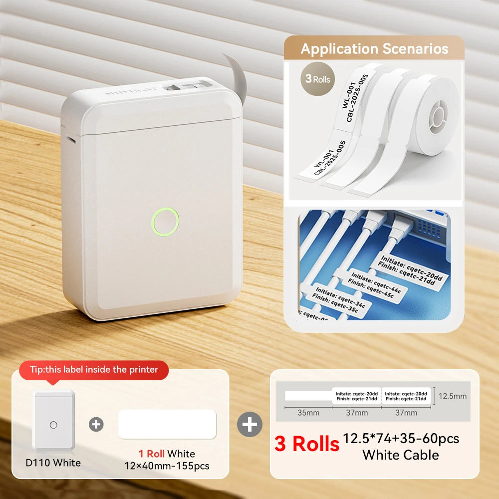 Stampante termica portatile Mini wireless per etichette adesive