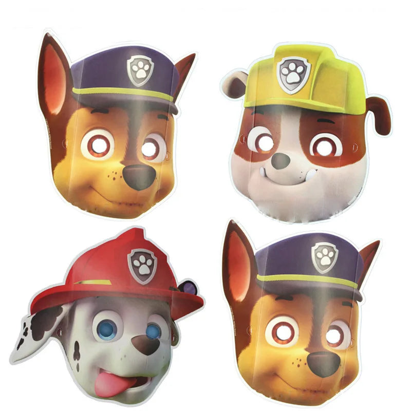 PAW Patrol Birthday Party Decoration New Version Balloon Set Disposable Tableware Kid Event Supplies Banner Backdrop Gift