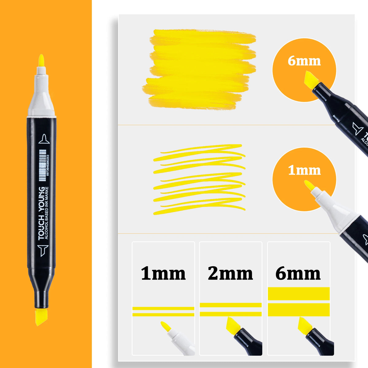24-80 Colors Double Headed Oily Art Marker Pen Set for Draw Sketching Oily Tip Based Markers Graffiti Manga School Art Supplies