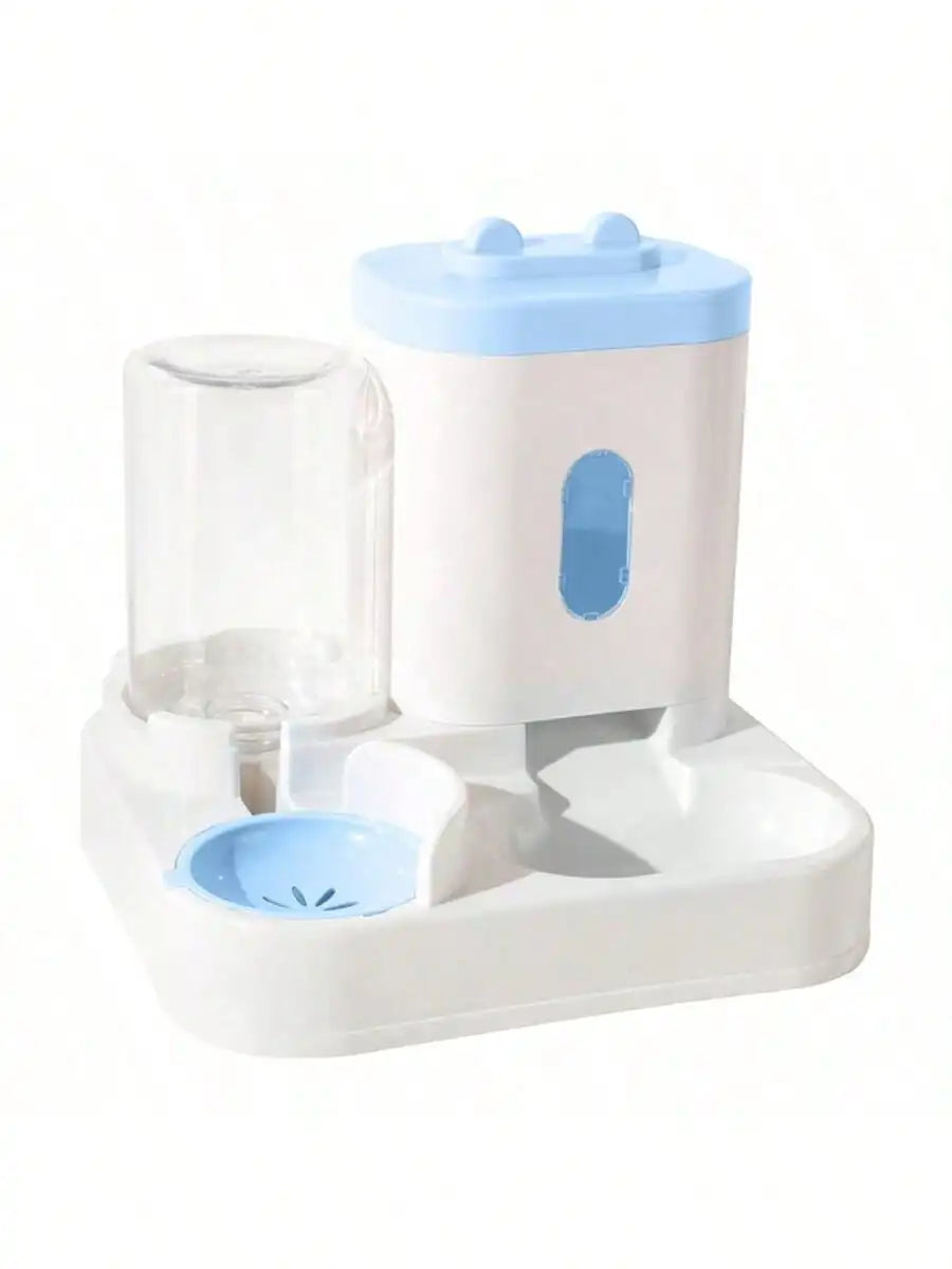 Distributore Automatico Acqua e Cibo per Gatti Gravity-Fed 1-Peck