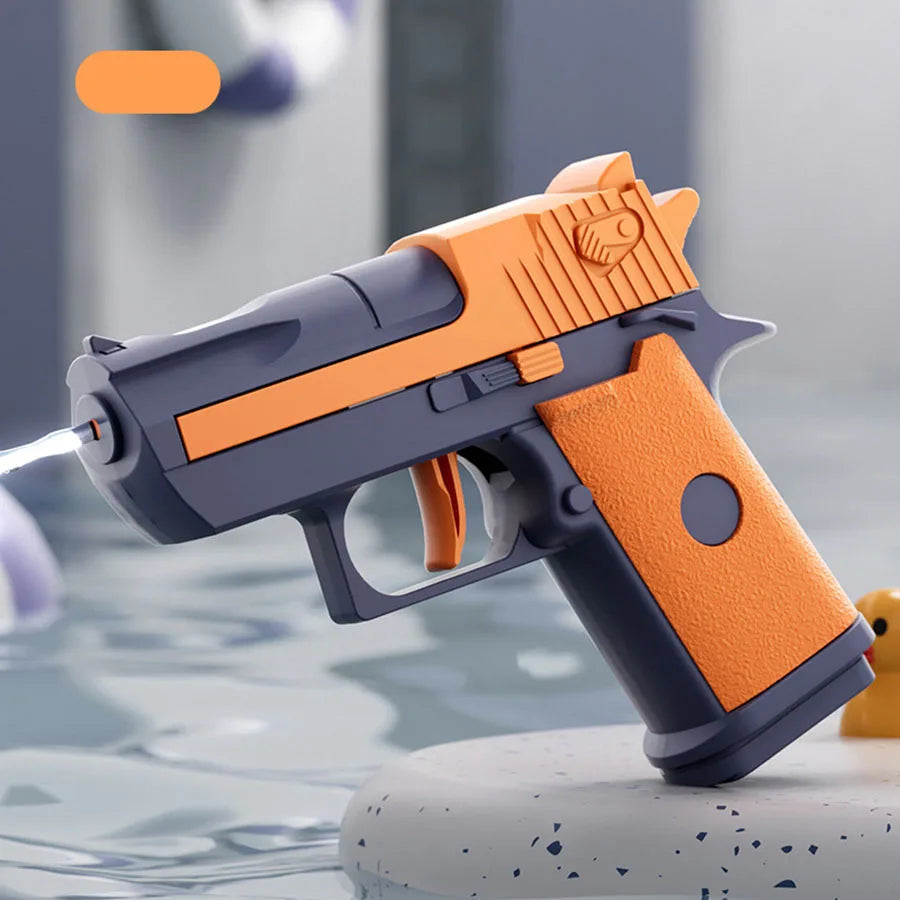 Mini pistolet à eau Desert Eagle mécanique à tir continu – 14+