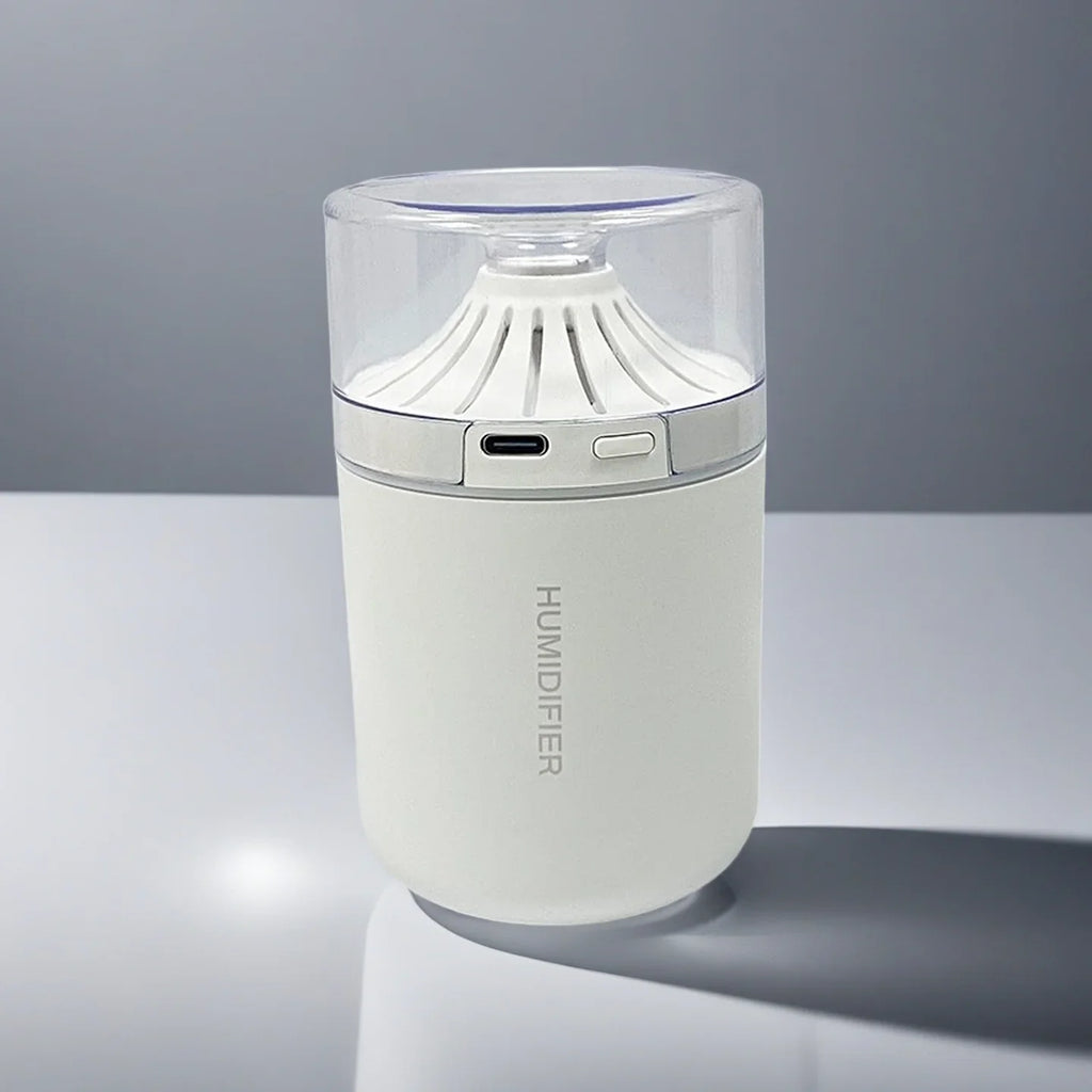 Umidificatore auto a luce graduale, spray delicato e silenzioso