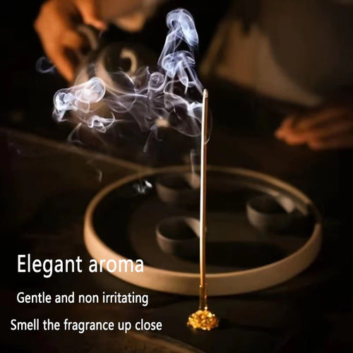 30 Bastoncini Incenso Palo Santo, Salvia Bianca, Cedro e Caffè