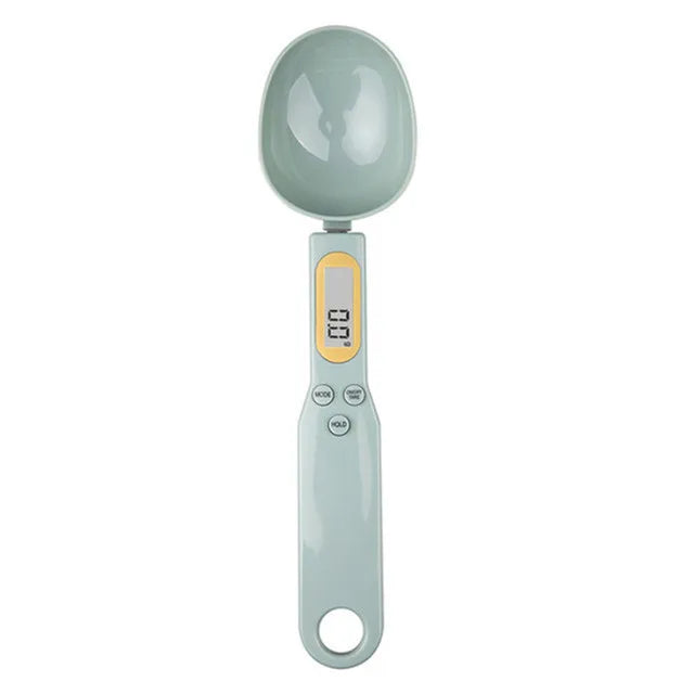 Bilancia Cucina Digitale Mini a Cucchiaio 0,1‑500 g con Display LCD