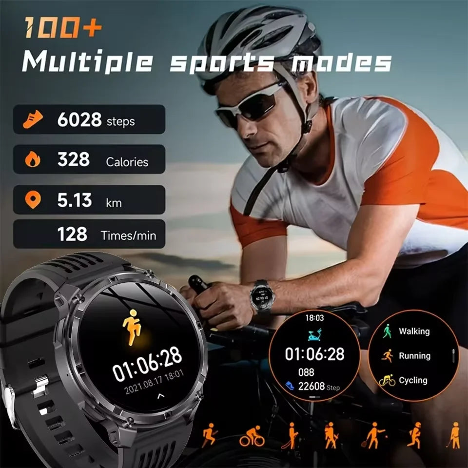Smartwatch militare T‑Rex 3 Pro 1100 mAh GPS waterproof 5ATM – 1.73″ AMOLED