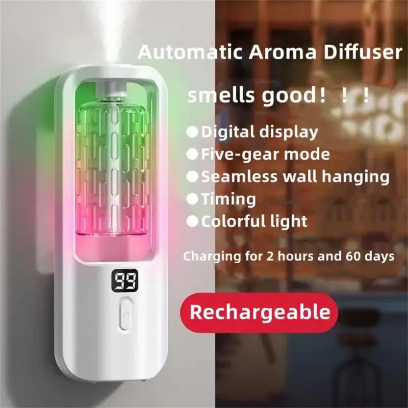 Diffusore Aromaterapico Ultrasonico per Olio Essenziale – Umidifica e Profuma