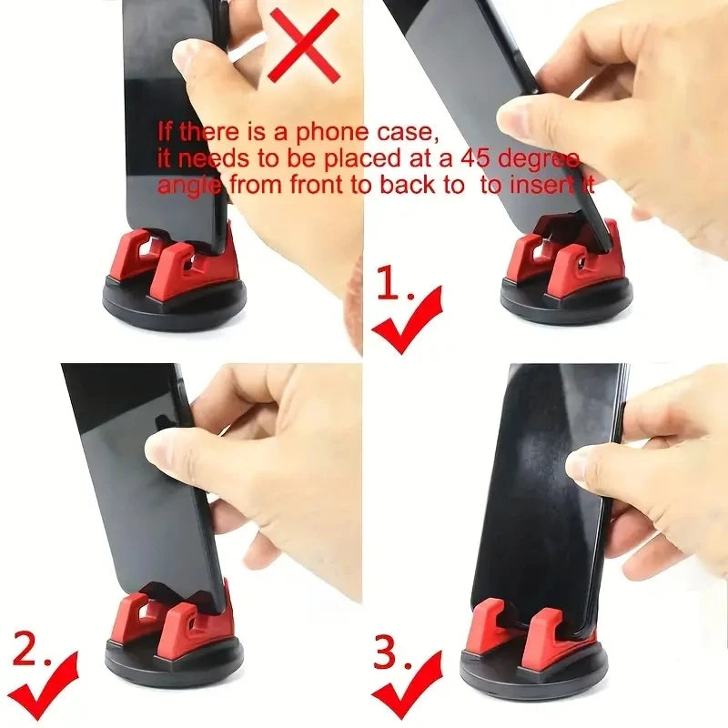 Supporto per cellulare da auto rotante 360°, antiscivolo e universale