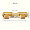 Fun Water Game with Inflatable Floating Wood Grain Patterned Bumper, Suitable for Outdoor Beaches, Pool Parties
