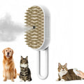 Spazzola 3 in 1 per Gatti e Cani con Vapore, Spray e Massaggio – Ricaricabile…