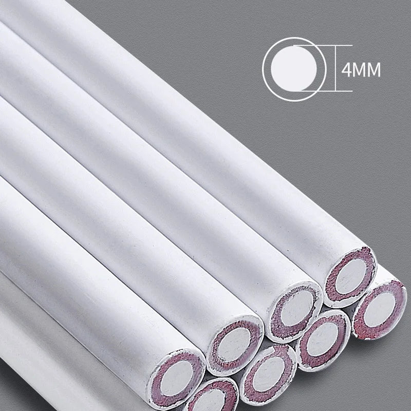 Set da 6 matite professionali Nero e Bianco per disegno su carta scura